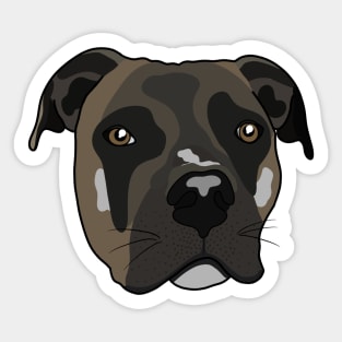 Staffordshire bull terrier Sticker